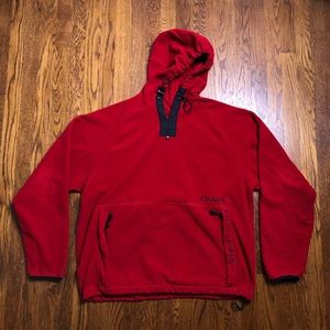 Chaps Ralph Lauren Pullover Fleece Hoodie L